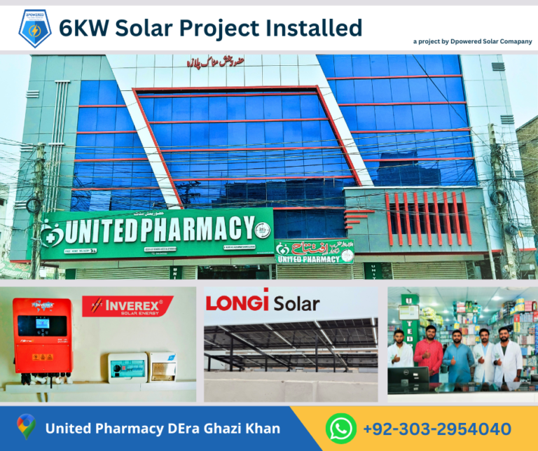 United Pharmacy Solar Project Installed by Dpowered Solar Company