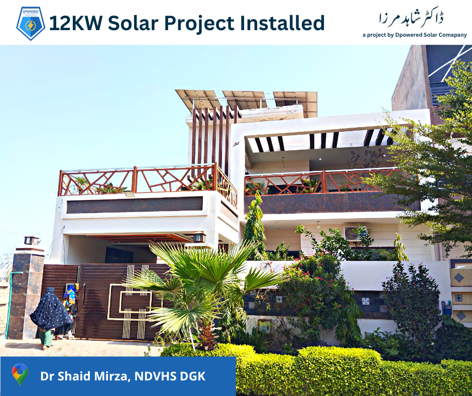 Dr Shahid Mirza Solar Project Dera Ghazi Khan